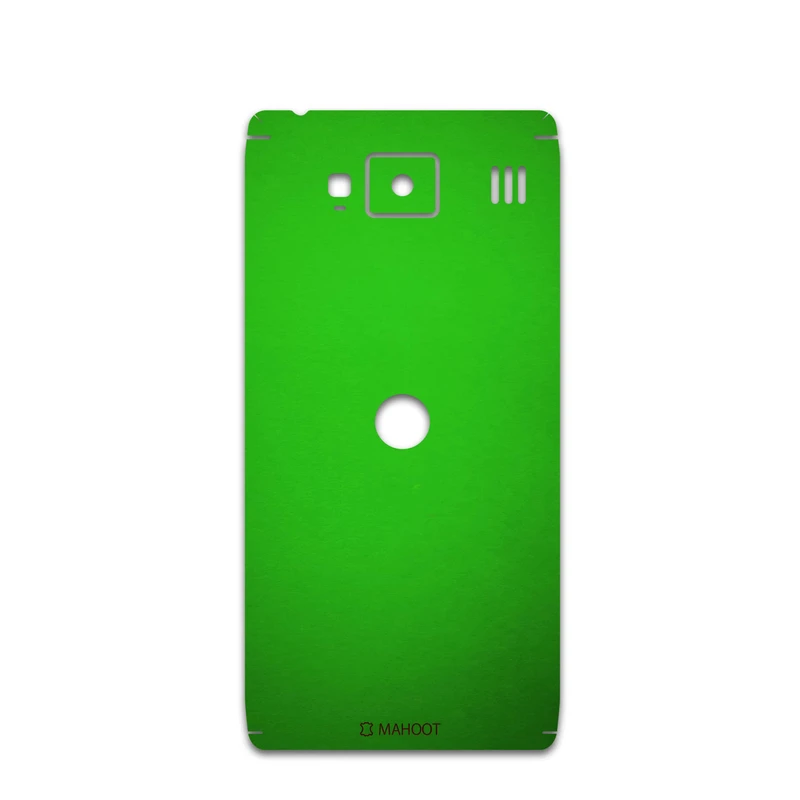 برچسب پوششی ماهوت مدل Metallic-Green مناسب برای گوشی موبایل موتورولا droid razr hd