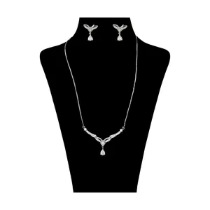 نیم ست نقره زنانه کد S0101