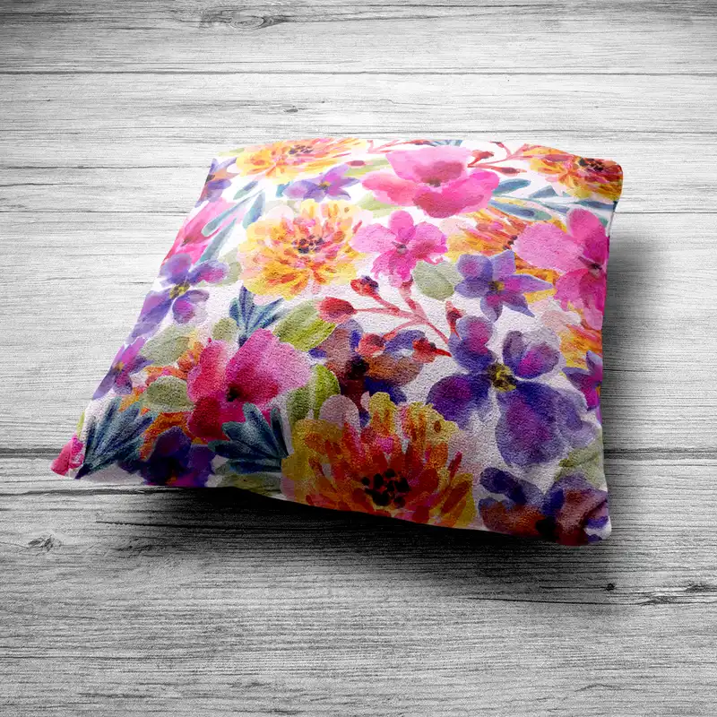 کاور کوسن طرح بنفشه مدل co488