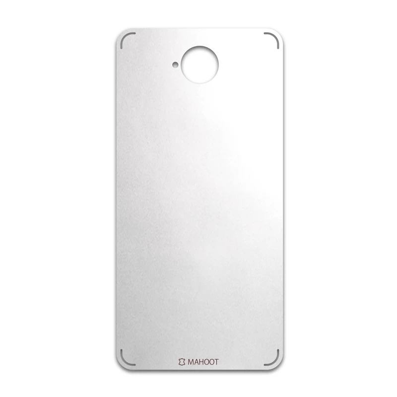 برچسب پوششی ماهوت مدل Metallic-White مناسب برای گوشی موبایل مایکروسافت Lumia 650