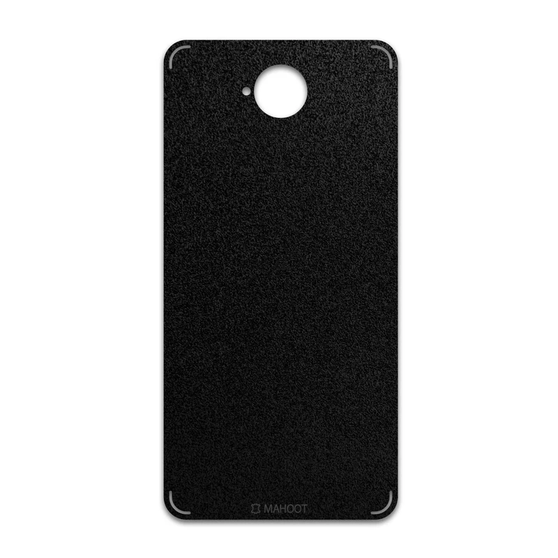 برچسب پوششی ماهوت مدل Black-Suede مناسب برای گوشی موبایل مایکروسافت Lumia 650