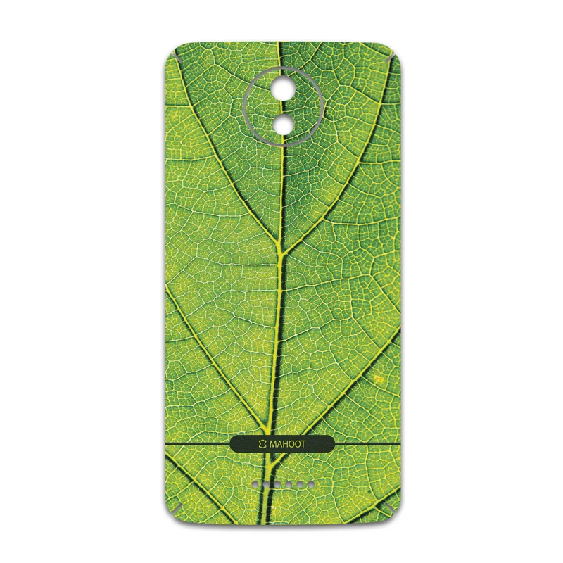 برچسب پوششی ماهوت مدل Leaf-Texture مناسب برای گوشی موبایل موتورولا Moto C Plus