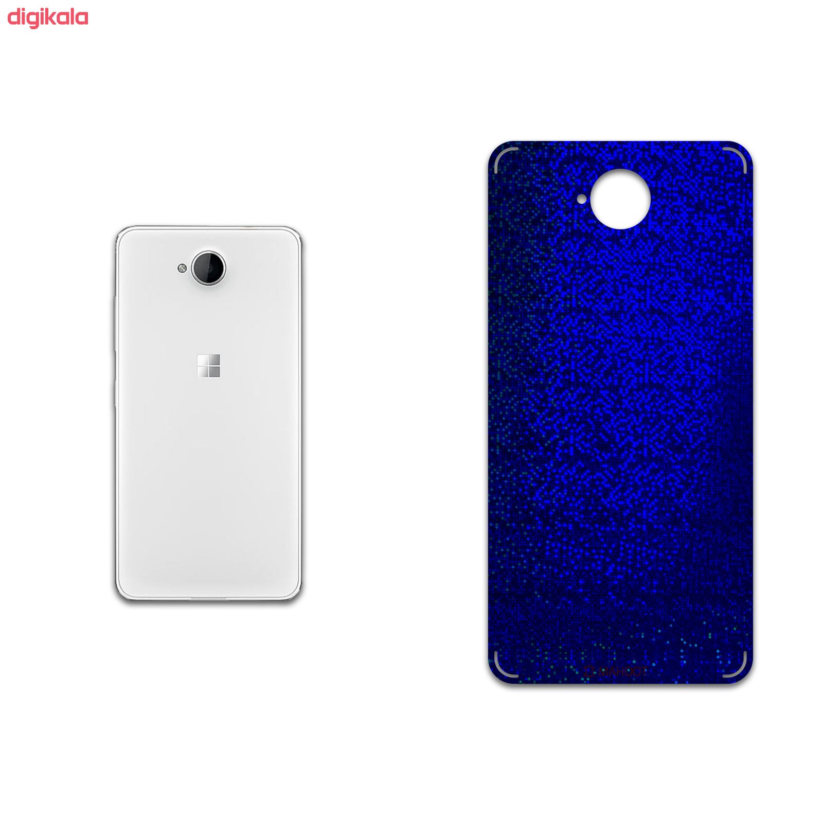 برچسب پوششی ماهوت مدل Blue-Holographic مناسب برای گوشی موبایل مایکروسافت Lumia 650 main 1 1