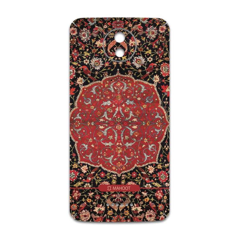 برچسب پوششی ماهوت مدل Persian-Carpet-Red مناسب برای گوشی موبایل موتورولا Moto C Plus