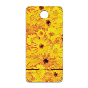 MAHOOT Yellow-Flower Cover Sticker for microsoft Lumia 650