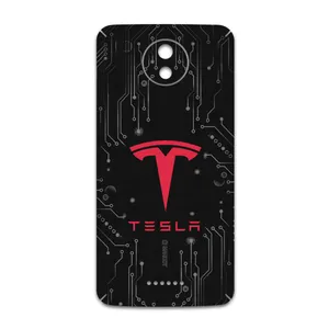 MAHOOT TESLA-Motors Cover Sticker for Motorola Moto C Plus