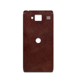 MAHOOT Natural-Leather Cover Sticker for Motorola droid razr hd