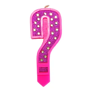 شمع تولد طرح علامت سوال