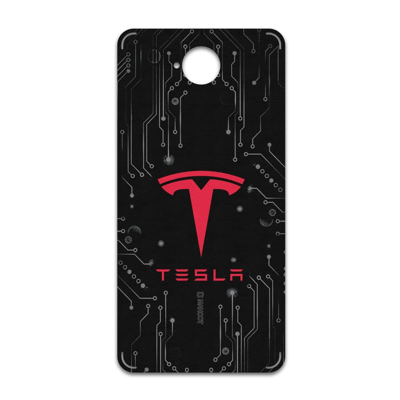 برچسب پوششی ماهوت مدل TESLA-Motors مناسب برای گوشی موبایل مایکروسافت Lumia 650