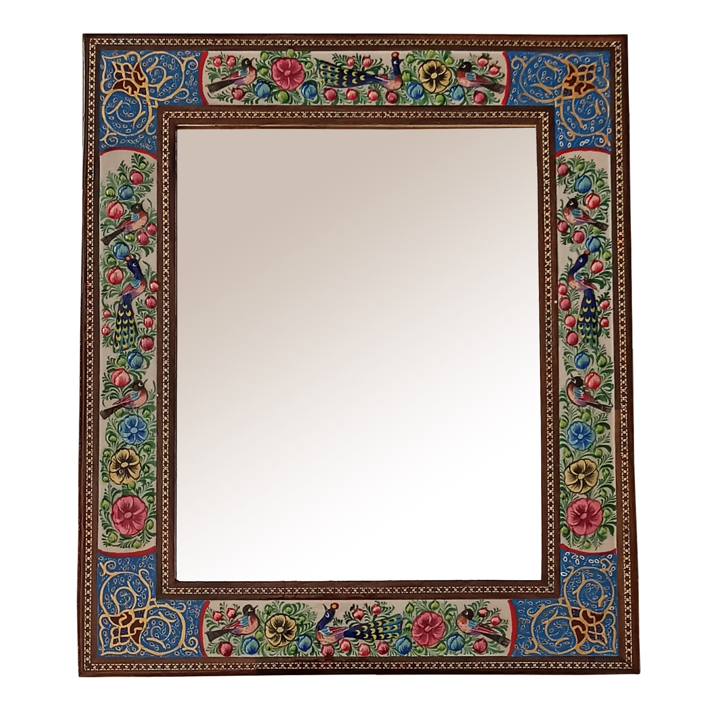 Inlay handicraft mirror frame, code 2330