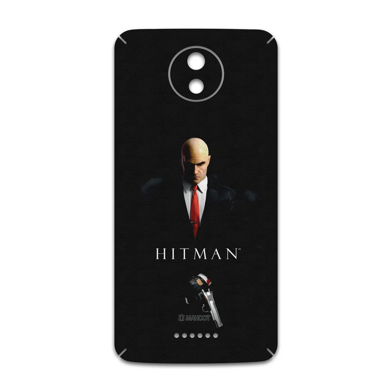 برچسب پوششی ماهوت مدل HITMAN-Game مناسب برای گوشی موبایل موتورولا Moto C Plus