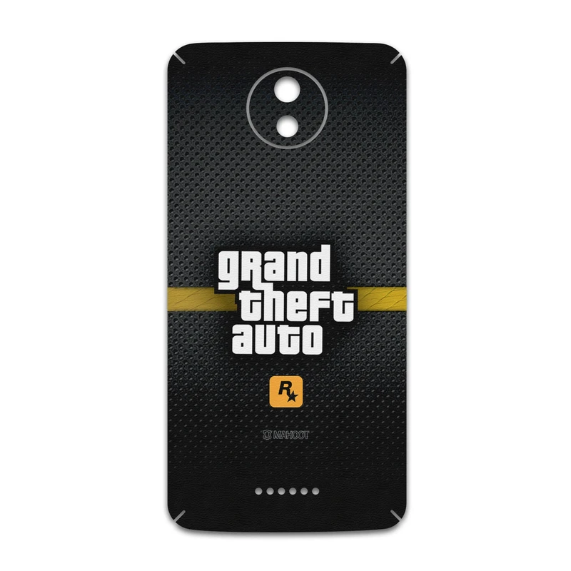 برچسب پوششی ماهوت مدل GTA-Game مناسب برای گوشی موبایل موتورولا Moto C Plus