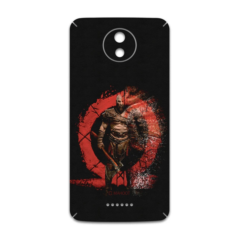 برچسب پوششی ماهوت مدل GOD-OF-WAR-Game مناسب برای گوشی موبایل موتورولا Moto C Plus