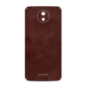 MAHOOT Natural-Leather Cover Sticker for Motorola Moto C Plus
