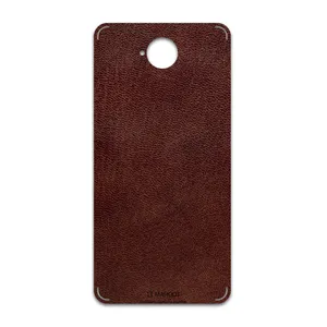 MAHOOT Natural-Leather Cover Sticker for microsoft Lumia 650