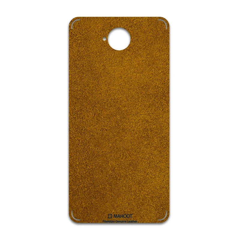 برچسب پوششی ماهوت مدل Brown-Chamois-Leather مناسب برای گوشی موبایل مایکروسافت Lumia 650