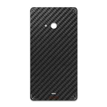 برچسب پوششی ماهوت مدل Shine-Carbon-Fiber مناسب برای گوشی موبایل مایکروسافت Lumia 540