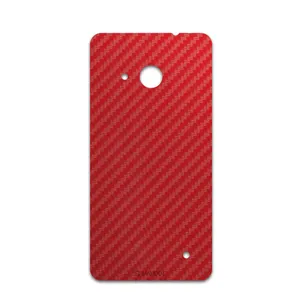 MAHOOT Red-Fiber Cover Sticker for microsoft Lumia 550