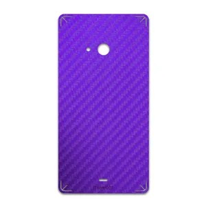 MAHOOT Purple-Fiber Cover Sticker for microsoft Lumia 540