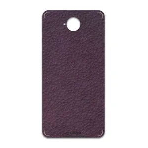MAHOOT Purple-Leather Cover Sticker for microsoft Lumia 650