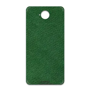 MAHOOT Green-Leather Cover Sticker for microsoft Lumia 650