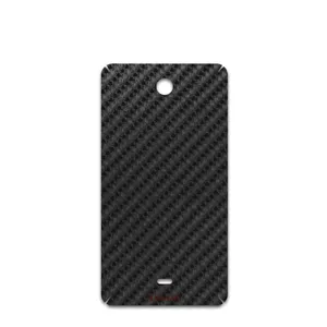 MAHOOT Shine-Carbon-Fiber Cover Sticker for microsoft Lumia 430