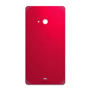 MAHOOT Matte-Warm-Red Cover Sticker for microsoft Lumia 540