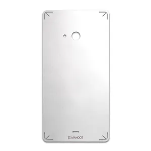 MAHOOT Metallic-White Cover Sticker for microsoft Lumia 540