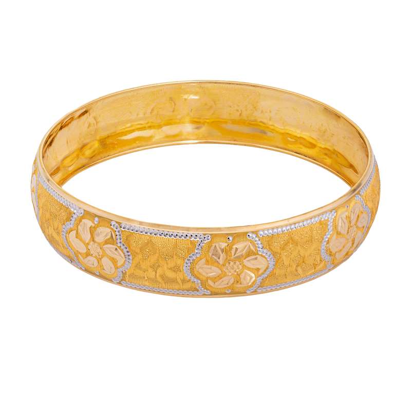 النگو طلا 18 عیار زنانه کد AL24G-4