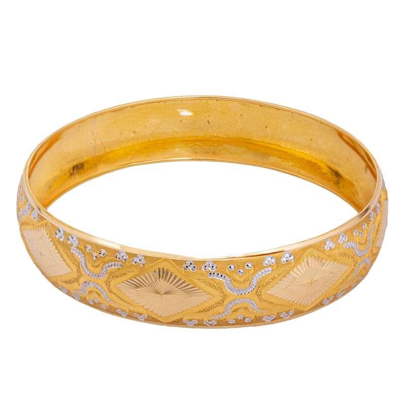 النگو طلا 18 عیار زنانه کد AL25G-4