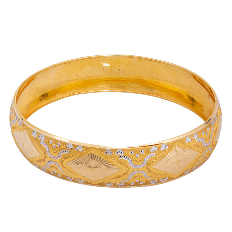النگو طلا 18 عیار زنانه کد AL25G-4