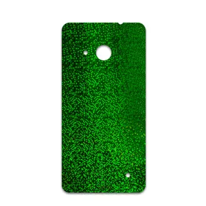 MAHOOT Green-Holographic Cover Sticker for microsoft Lumia 550
