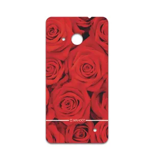 MAHOOT Red-Flower Cover Sticker for microsoft Lumia 550
