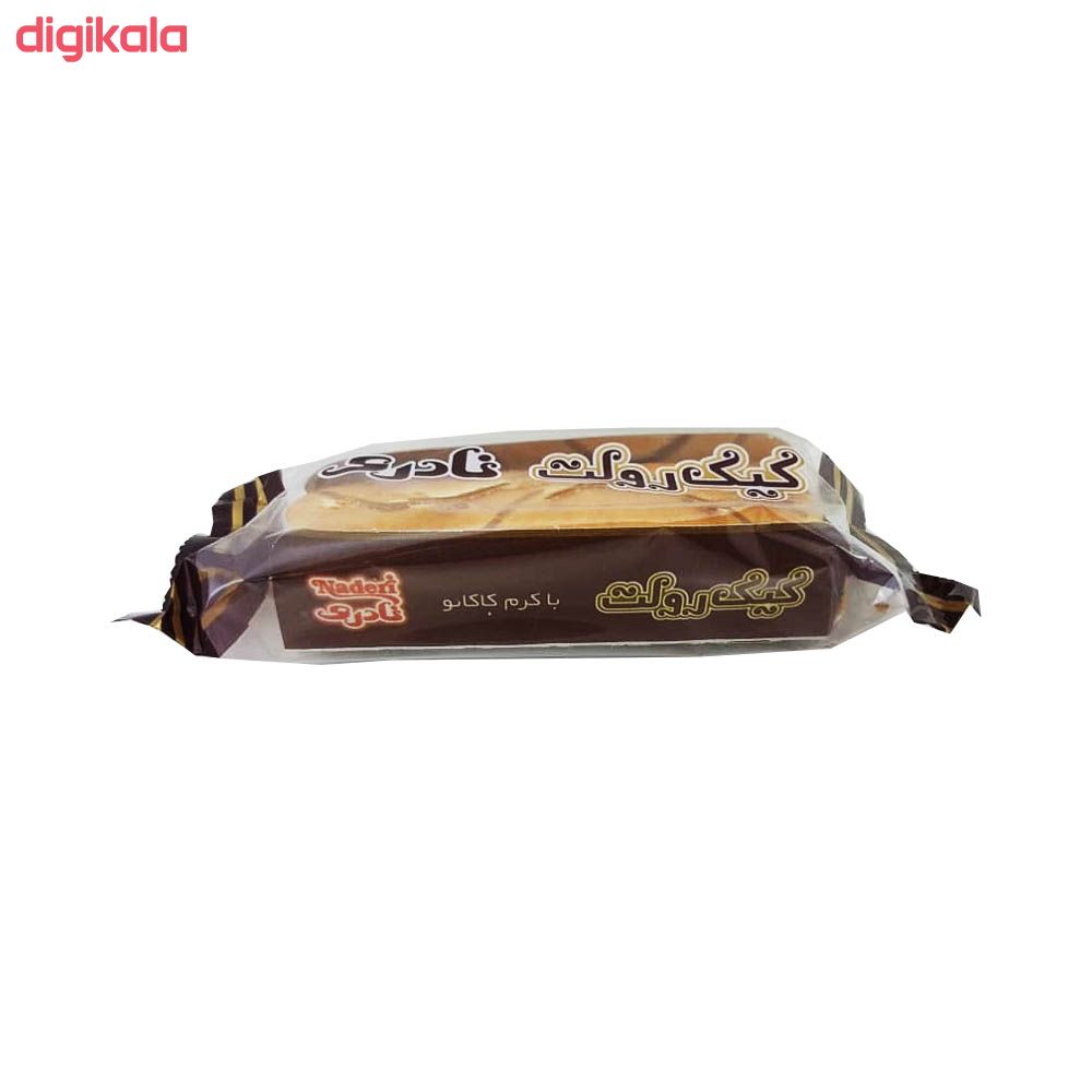 کیک رولت با کرم کاکائویی نادری - 90گرم بسته 36 عددی main 1 3