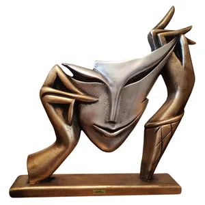 مجسمه لیلپار طرح ماسک مدل DKH-7233 B