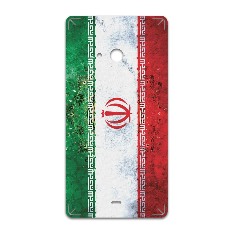 برچسب پوششی ماهوت مدل IRAN-Flag مناسب برای گوشی موبایل مایکروسافت Lumia 540
