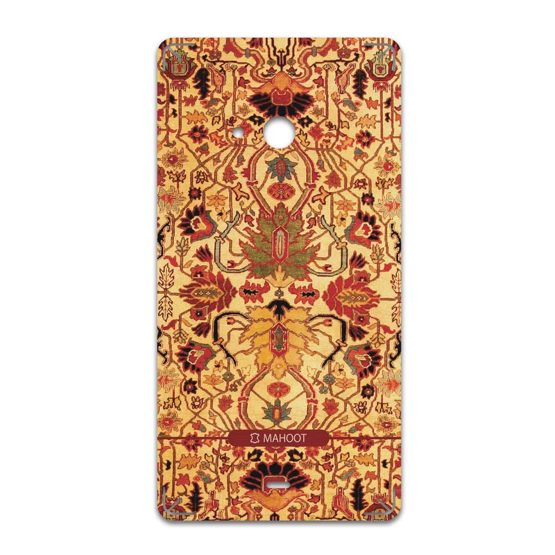برچسب پوششی ماهوت مدل Persian-Carpet-Yellow مناسب برای گوشی موبایل مایکروسافت Lumia 540