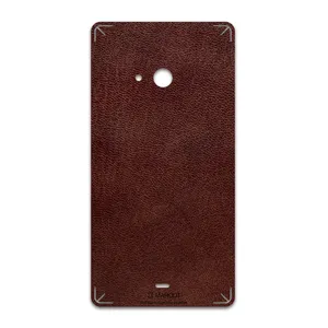 MAHOOT Natural-Leather Cover Sticker for microsoft Lumia 540