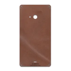 MAHOOT Matte-Natural-Leather Cover Sticker for microsoft Lumia 540