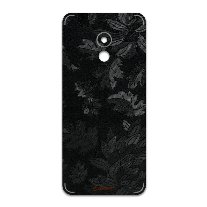 برچسب پوششی ماهوت مدل Black-Wildflower مناسب برای گوشی موبایل میزو Pro 6