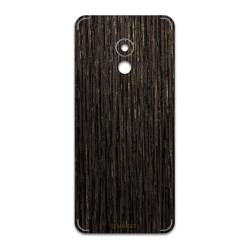برچسب پوششی ماهوت مدل Dark-Gold-Stripes-Wood مناسب برای گوشی موبایل میزو Pro 6