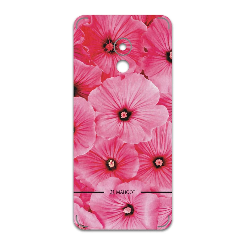 برچسب پوششی ماهوت مدل Pink-Flower مناسب برای گوشی موبایل میزو Pro 6