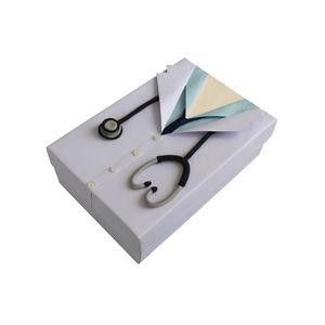 نقد و بررسی جعبه هدیه جعبه های رنگی رنگی توپک طرح پزشک کد-001 توسط خریداران