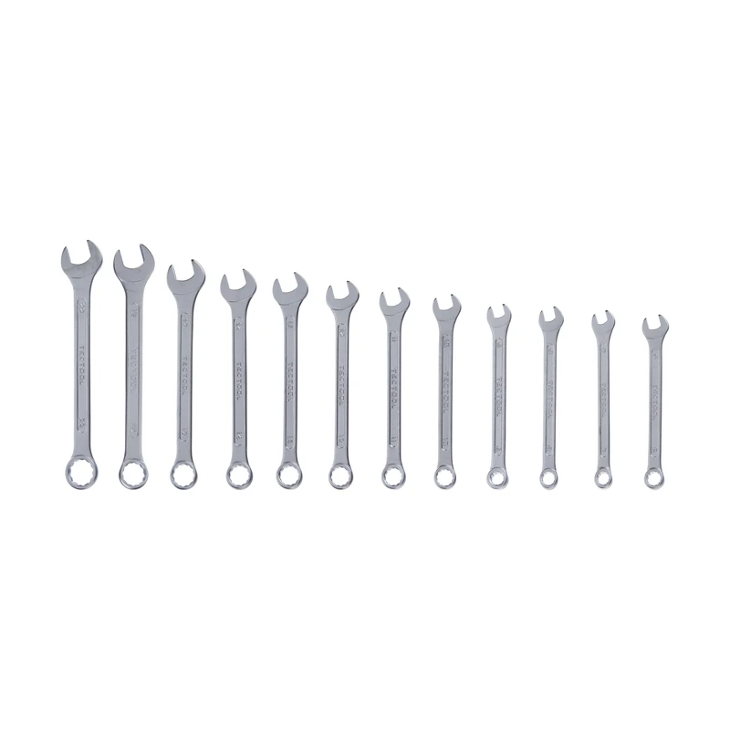 مجموعه 12 عددی آچار یکسر تخت یکسر رینگی تک توول مدل T-1200