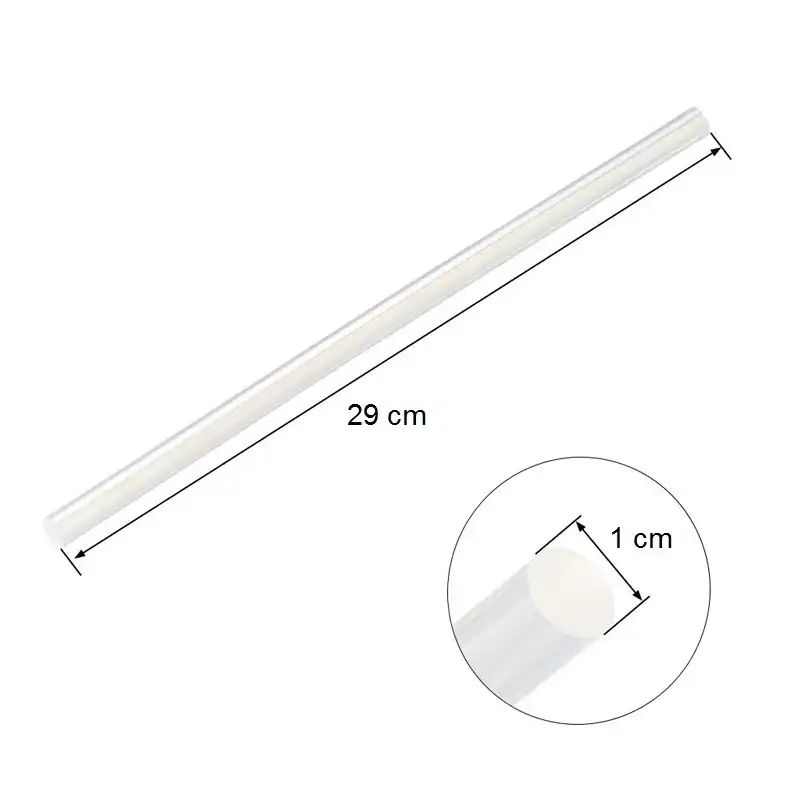 چسب حرارتی مدل CHH-B10 قطر 10 میلی متر بسته 10 عددی