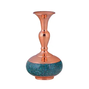 گلدان فیروزه کوبی آقاجانی مدل F055