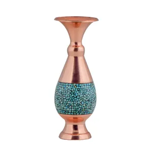 گلدان فیروزه کوبی آقاجانی مدل F013