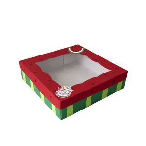 جعبه هدیه جعبه های رنگی رنگی توپک طرح هندوانه کد-B30