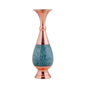 گلدان فیروزه کوبی آقاجانی مدل F011