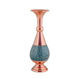 گلدان فیروزه کوبی آقاجانی مدل F032